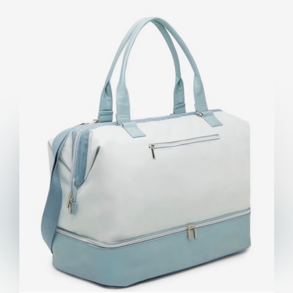 DSW Light Blue Travel Bag